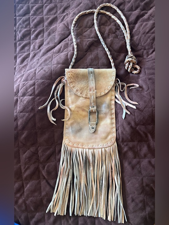 Bed Stu Handbags - Bed|Stu Sandy Lane II Fringed Leather Crossbody Bag